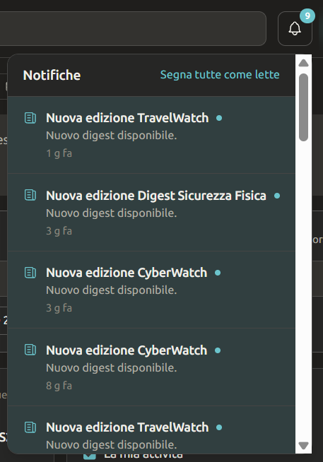Le notifiche